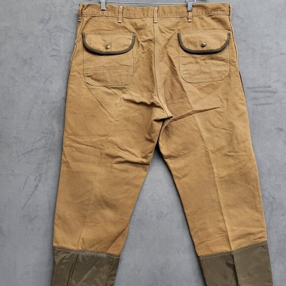 Vintage Carhartt Canvas Brush/Briar/Bird Pants Men's 44x30 1989 USA Union Made - Picture 2 of 9